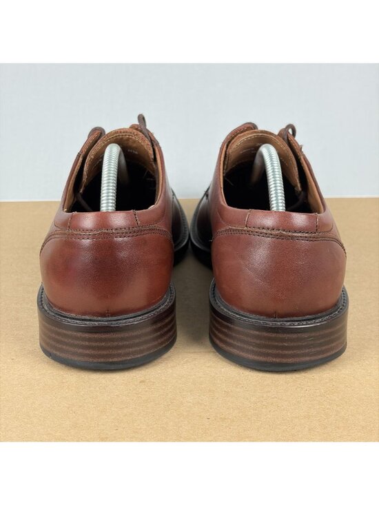 Johnston & Murphy Tabor Cap Toe Leather Derby Shoes Mens 10.5 Brown Lace Up main image 5
